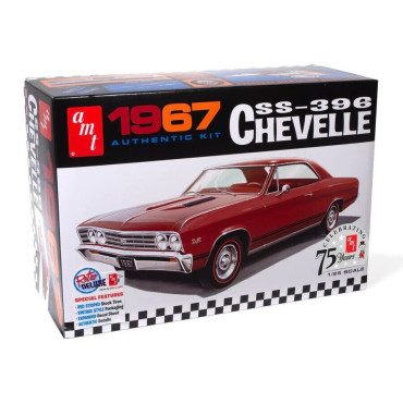 KIT PARA MONTAR AMT CHEVROLET CHEVELLE SS-396 1967 1/25 AMT 1388